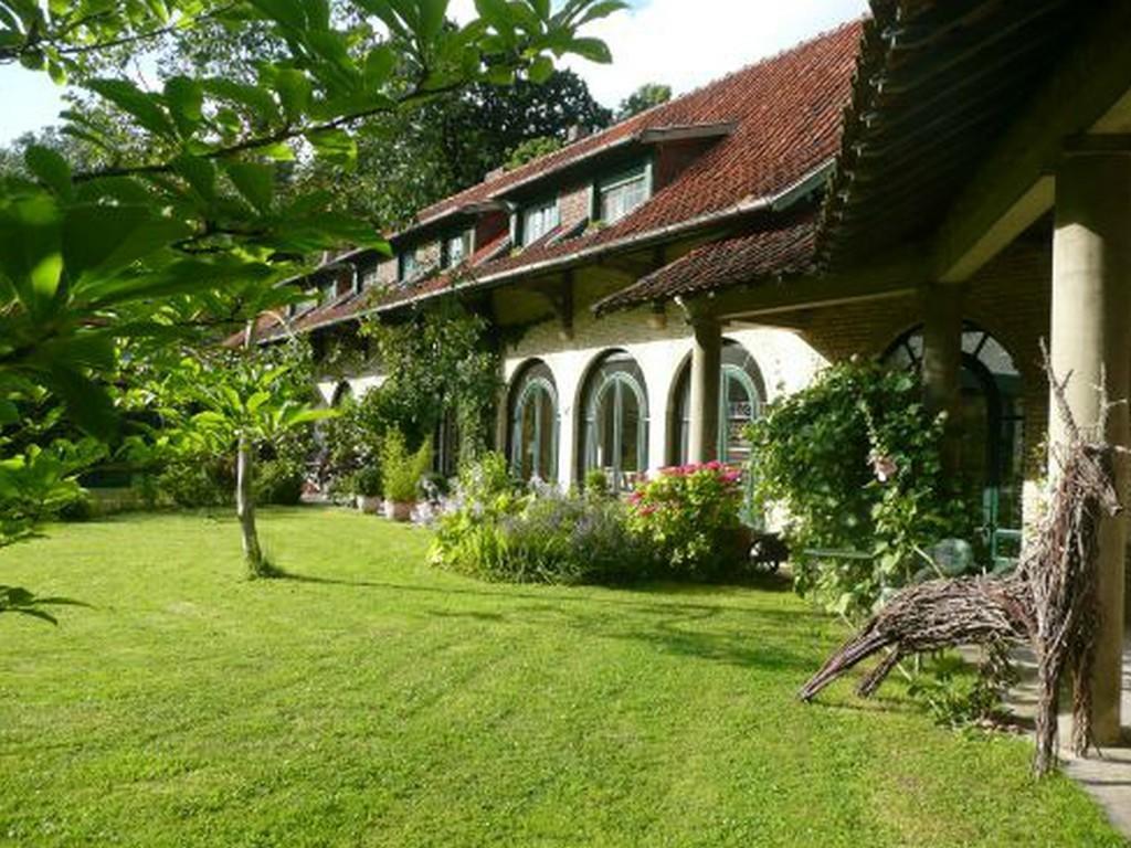 Manoir De Bois En Ardres Bagian luar foto