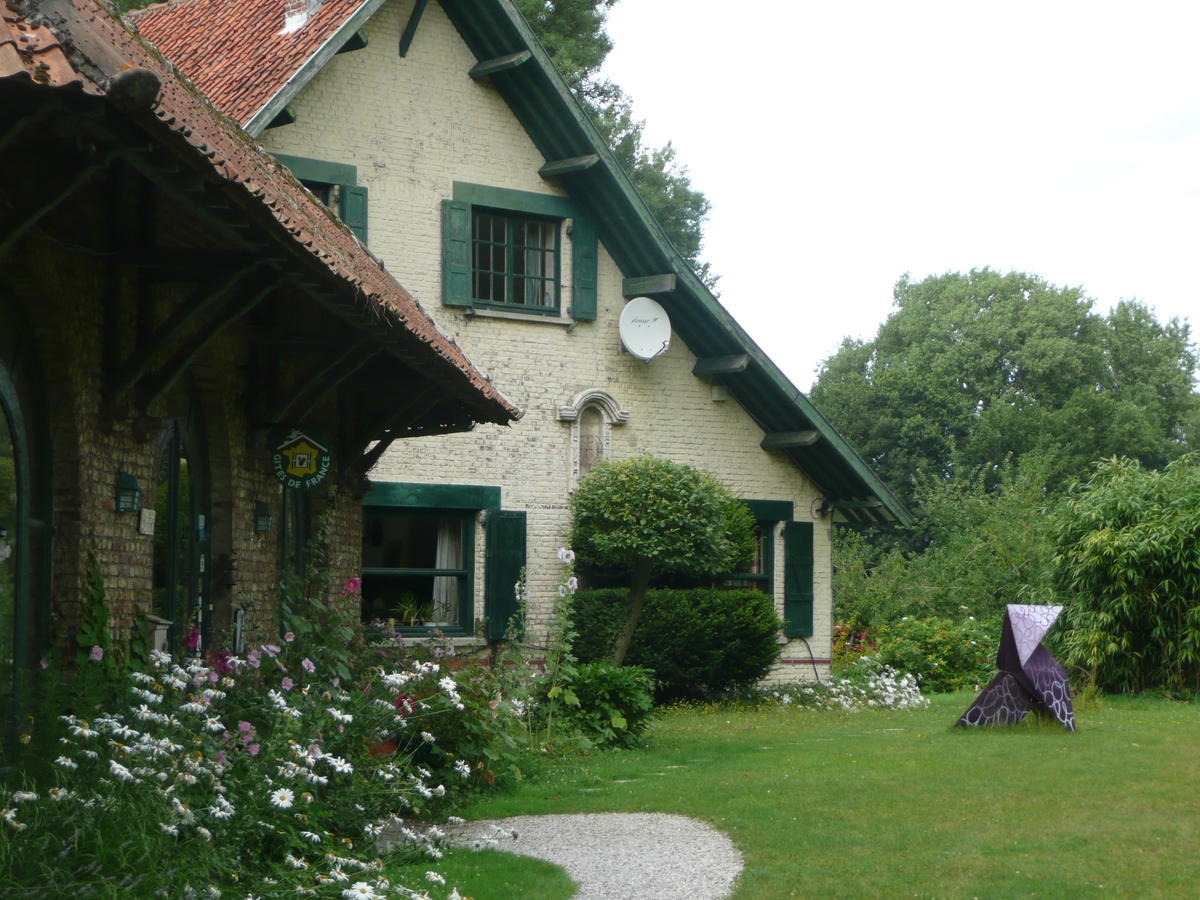 Manoir De Bois En Ardres Bagian luar foto