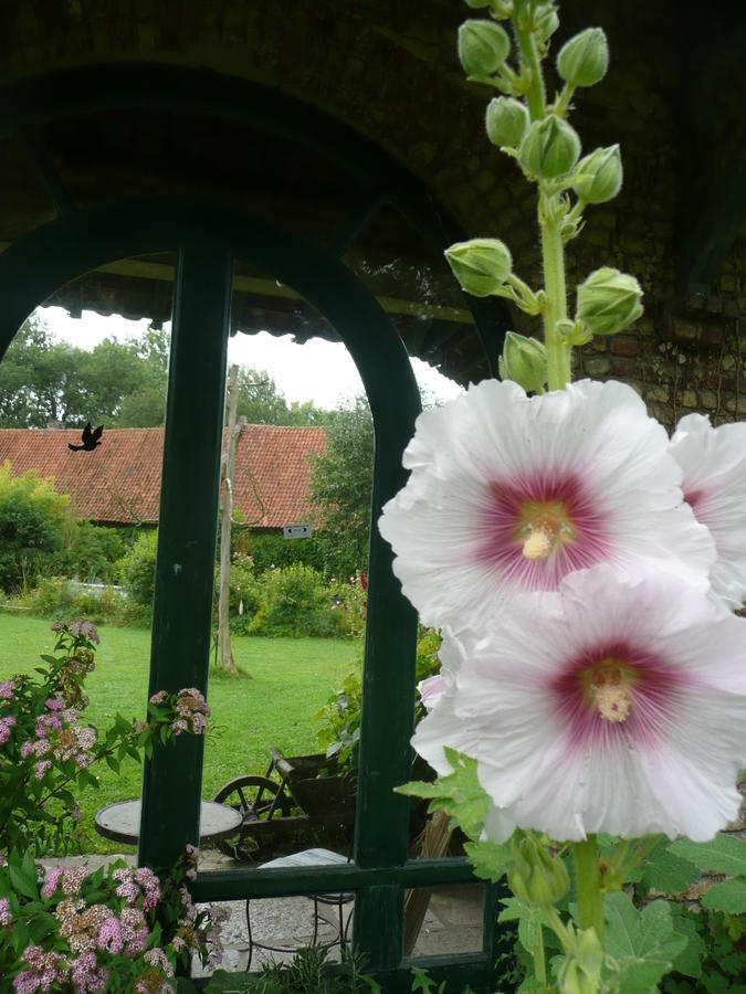 Manoir De Bois En Ardres Bagian luar foto