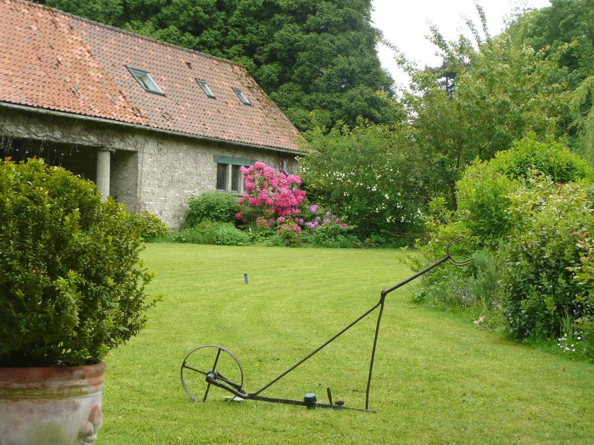 Manoir De Bois En Ardres Bagian luar foto