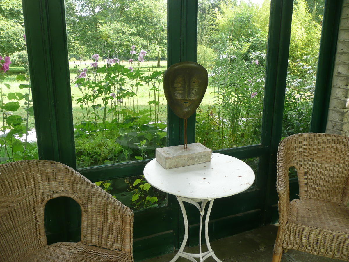 Manoir De Bois En Ardres Bagian luar foto